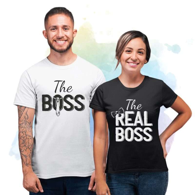 the boss couple shirt
