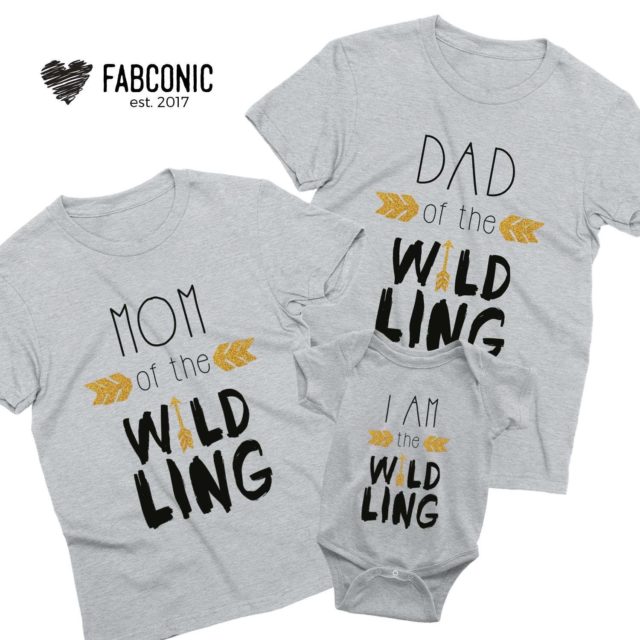 Wildling Family GOT Shirts, Dad Mom I am the Wildling, GOT Family Shirts