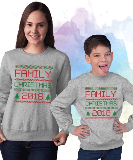 family christmas sweatshirts