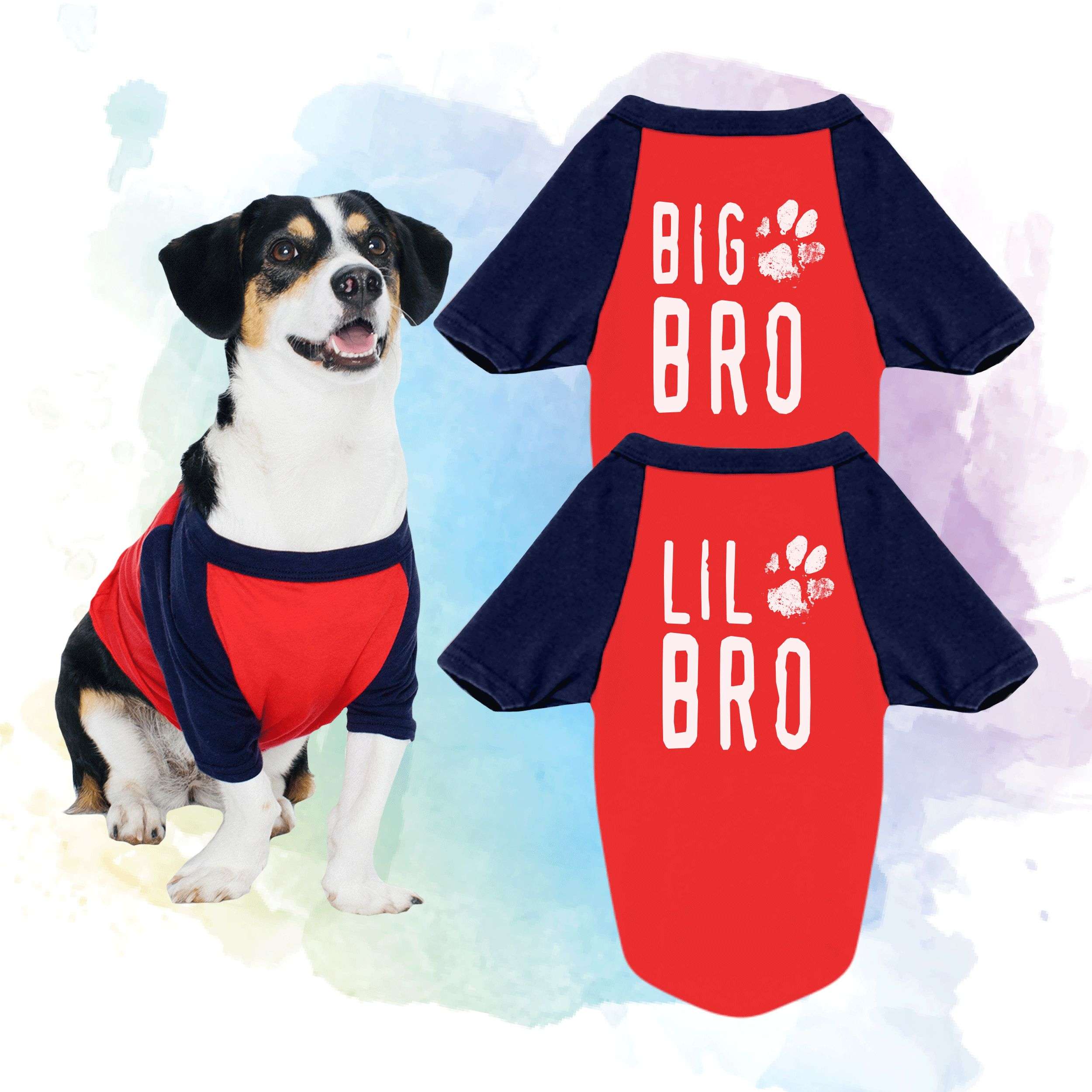 Big brother little brother hotsell dog shirts