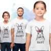 Bunny Family Shirts, Daddy Mommy Baby, Easter Family Shirts