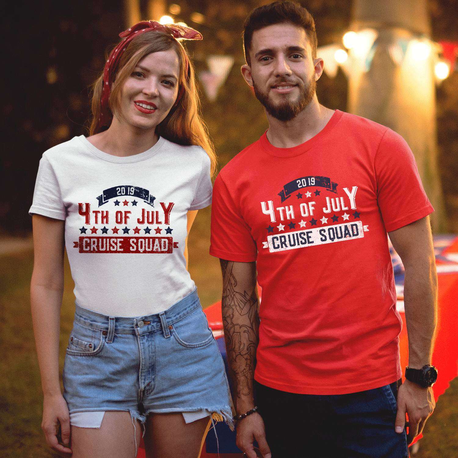 couples 4th of july shirts