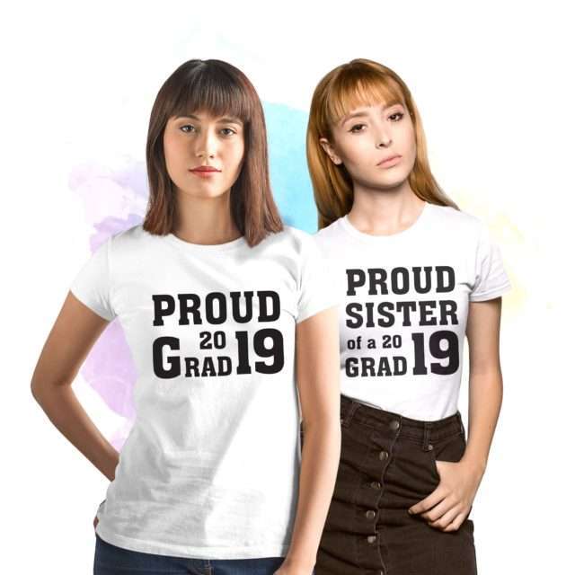 Proud Grad Shirt, Custom Year, Siblings Shirts, Back to School Shirts