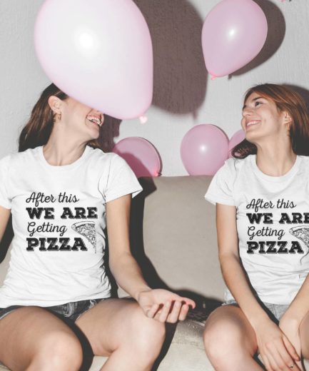 Bachelorette Party Shirts, After This We are Getting Pizza, Best Friends T-Shirts
