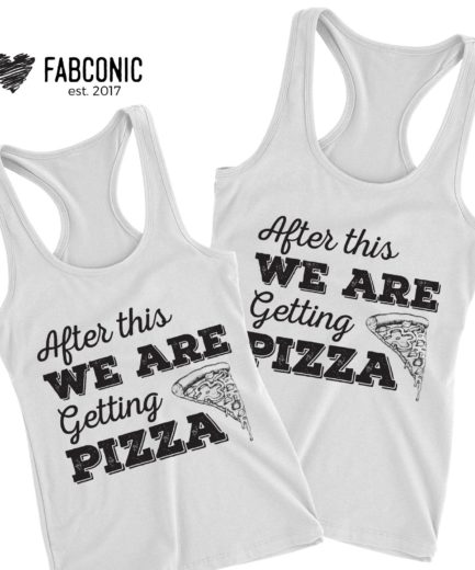 Bachelorette Tank Tops, After This We are Getting Pizza, Funny Tank Tops