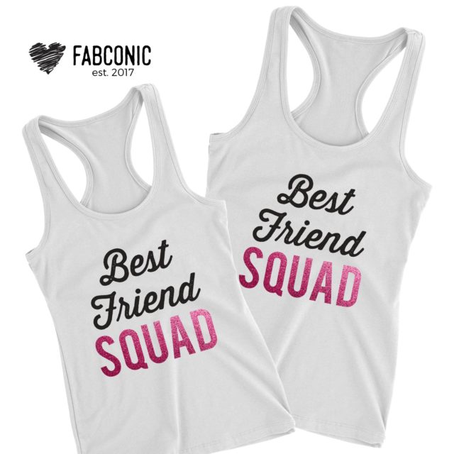 BFF Squad Tank Tops, BFF Gift Idea, Best Friend Squad, Tank Tops
