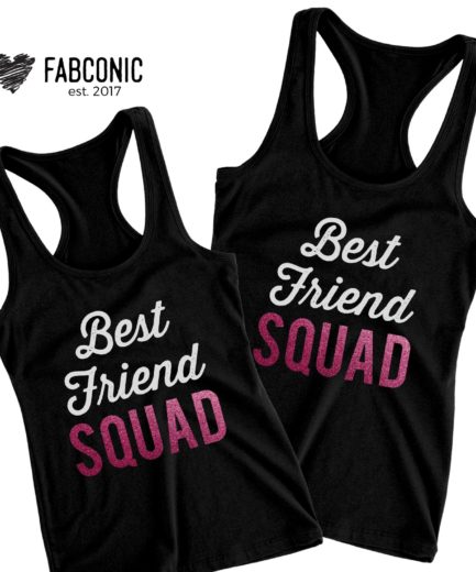 BFF Squad Tank Tops, BFF Gift Idea, Best Friend Squad, Tank Tops