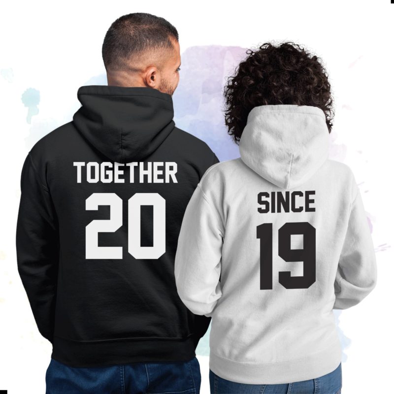 matching couple hoodies