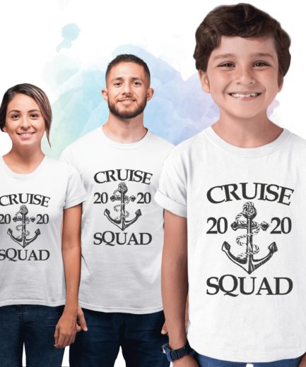 Custom Cruise Squad Shirts, Cruise Squad 2020, Family Shirts, Custom Year