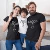 Funny Pregnancy Announcement Shirts, Tacos, Not Tacos, Mac & Cheese