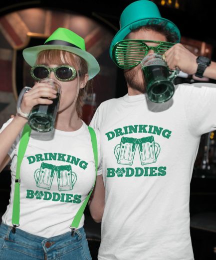 Saint Patricks Day Drinking Shirts, Drinking Buddies, St. Patrick's Day Shirt