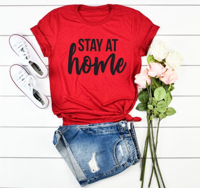 Stay at Home Shirt, Nurse Gift, Social Distancing Shirt, Nurse Shirt